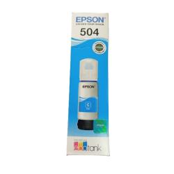 Tinta EPSON 504 COLOR Azul