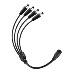 PULPOS SPLITER DE CORRIENTE PARA CAMARAS 4 Puertos