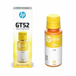 Tinta ORIGINAL HP GT52 AMARILLA