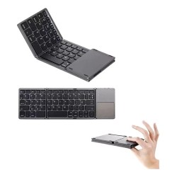 TECLADO BLUETOOTH PLEGABLE  EN 3 PARTES