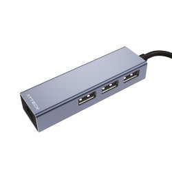 HUB 4 EN 1 TIPO C CON PUERTO ETHERNET  ATTECH