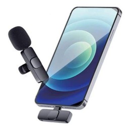 MICROFONO INALAMBRICO DE SOLAPA K8 USB C