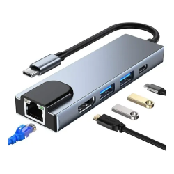 CONVERTIDOR MULTIFUNCIONAL  5 EN 1  TIPO C