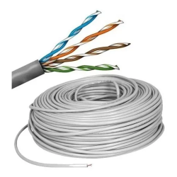 CABLE UTP CATEGORIA 5E  X METRO INTERIOR ALEACION