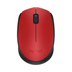 MOUSE INALAMBRICO LOGITECH M170 ROJO