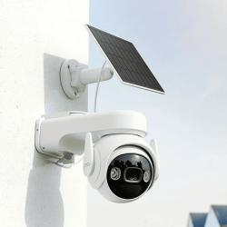 CAMARA SOLAR CON BATERIA ALIMENTADA CON PANEL SOLAR DE 3W  IPC-K9ECN-3T0WE/FSP122-TYPEC