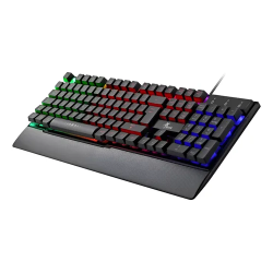 TECLADO GAMER X-TECH ARMIGER USB CON LUZ RGB