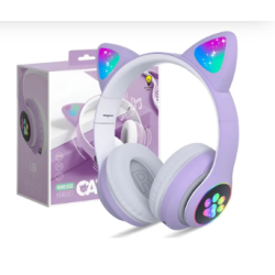 DIADEMA BLUETOOTH OREJA STN-28  MORADO