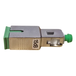 ATENUADOR OPTICO 15DB MACHO-HEMBRA SC APC