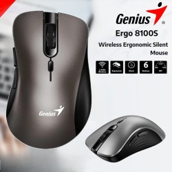 MOUSE ERGONOMICO GENIUS 8100S IRON GREY