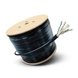 ROLLO DE CABLE UTP CAT5 EXT 100% COBRE