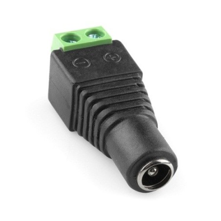 CONECTOR DC BORNERAS HEMBRAS