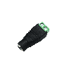 CONECTOR DC BORNERAS HEMBRAS