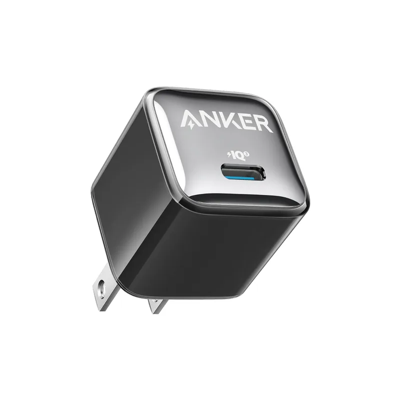 CARGADOR DE CELULAR ANKER TIPO C NEGRO 20W