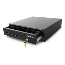 CAJON MONEDERO DIGITAL POS ECO KR-410 RIEL PLASTICO