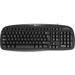TECLADO CABLEADO USB KKS-050S NEGRO KLIP XTREME