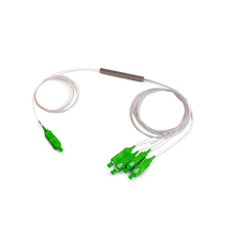 SPLITTER MONOMODO 1X4 CON CONECTOR