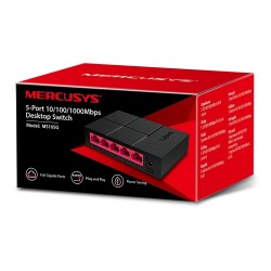 SWITCH MERCUSYS 5 PUERTOS 10/100/1000MBPS MS-105G