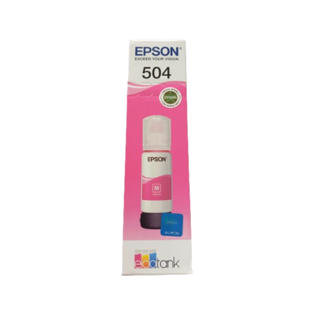 Botella Epson 504 color Magenta