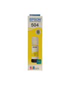 Botella de Tinta EPSON 504 COLOR Amarillo