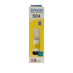 Botella de Tinta EPSON 504 COLOR Amarillo