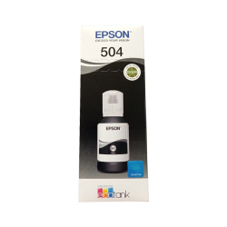 Botella de Tinta EPSON 504 COLOR Negro