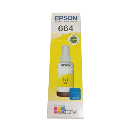 Botella de Tinta EPSON 664 COLOR Amarillo